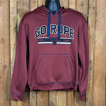 Motto Performance Hoodie - Maroon/Navy