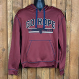 Motto Performance Hoodie - Maroon/Navy